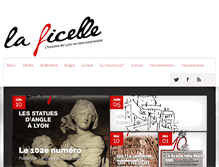 Tablet Screenshot of laficelle.com